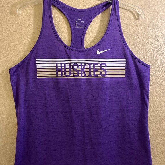 Nike University of Washington Huskies Dri Fit Razorback Tank Top XXL - Picture 1 of 6